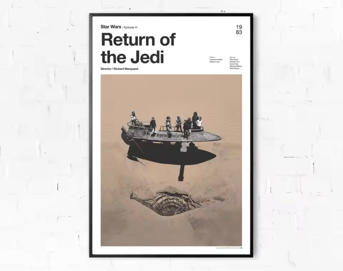 Return of the Jedi - Wall artwork