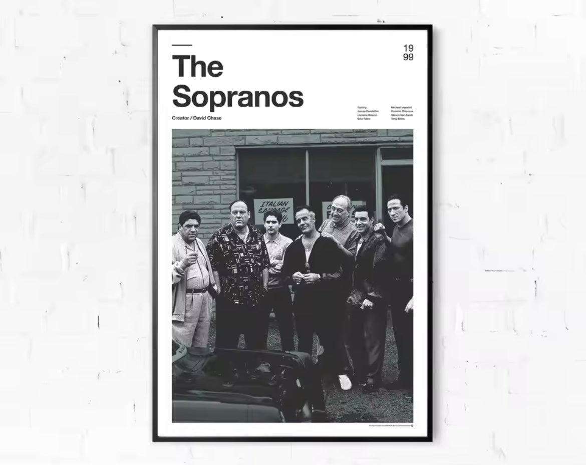 The Sopranos - Wall artwork