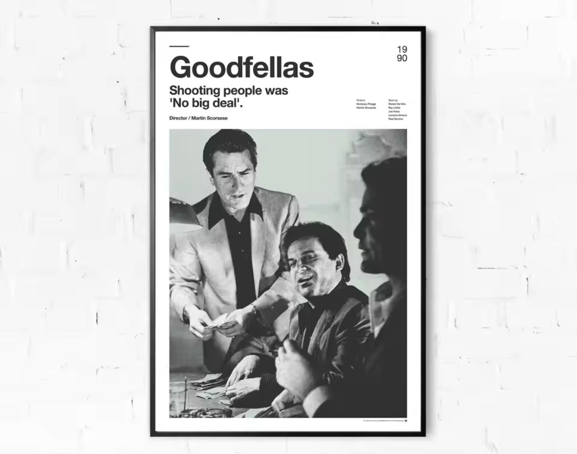 Goodfellas - Wall artwork