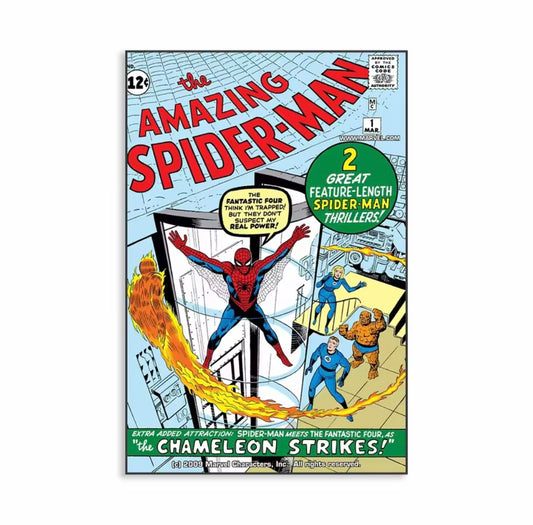 The Amazing Spider-Man x Fantastic Four - Wall art