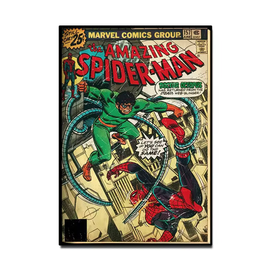 Spider-Man v Doctor Strange- Wall art