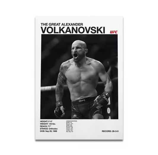Alex Volkanovski - Wall art