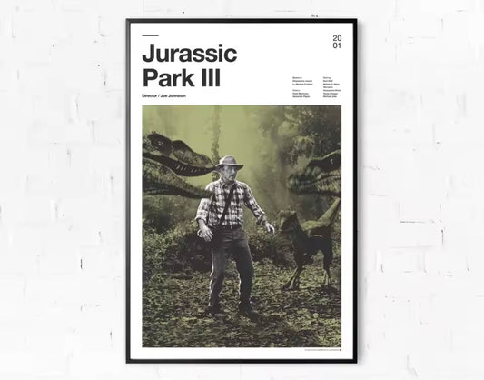 Jurassic Park lll - Wall artwork
