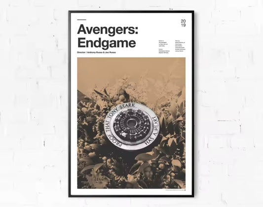 Avengers Endgame - Wall artwork