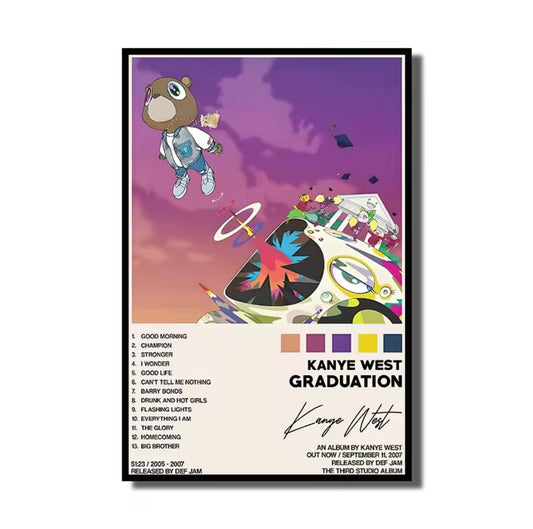 Kanye West - Graduation - Wall art