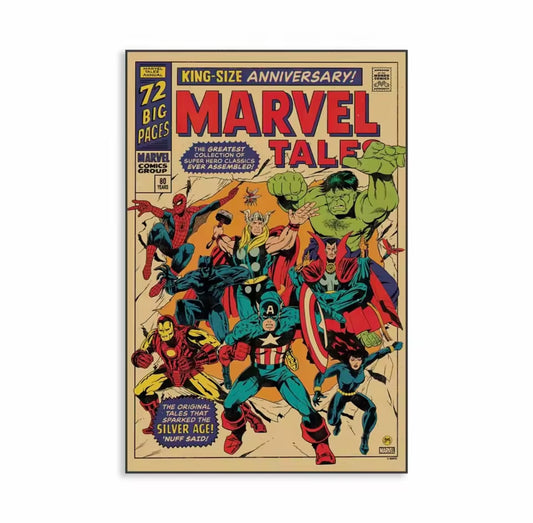 Marvel Tales - Wall art