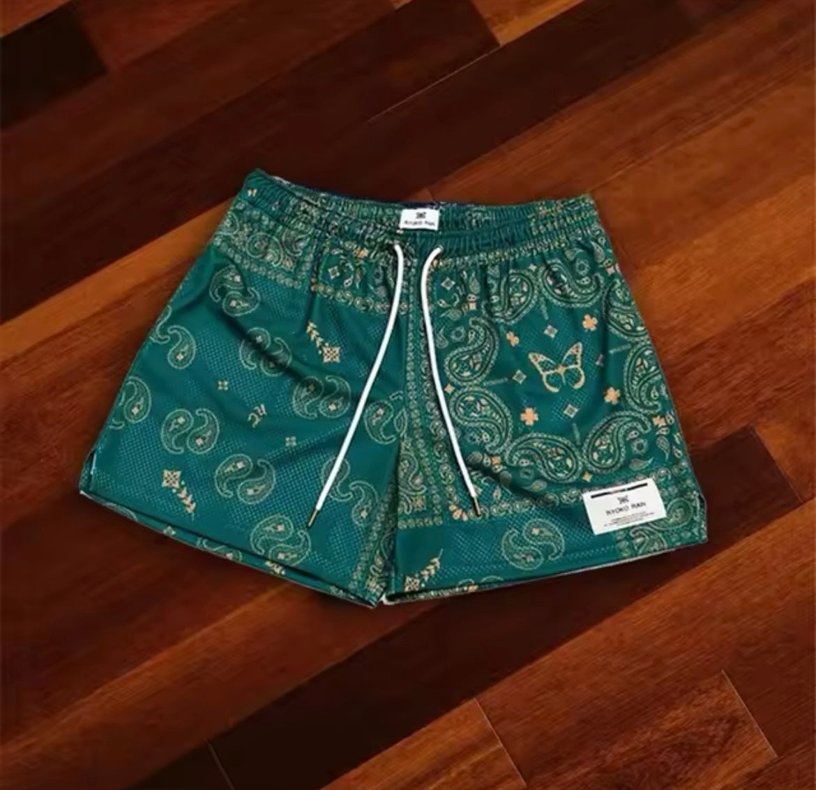 The Prestige Collective - Zenith paisley shorts